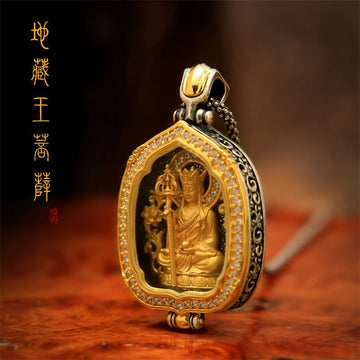 Ksitigarbha Bodhisattva Ga'u Box Pendant